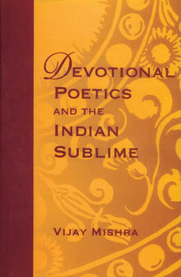 Book cover for Devolution Poetics and the Indian Sublime