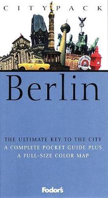 Book cover for Fodors Citypack Berlin