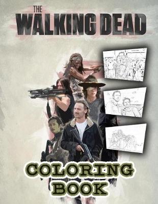 Book cover for The Walking Dead Coloring Book