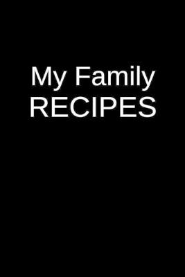 Cover of My Family Recipes