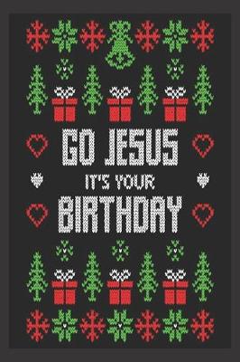 Book cover for go Jesus it's your birthday
