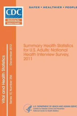 Cover of Vital and Health Statistics Series 10, Number 256