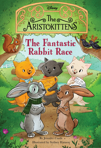 Book cover for The Aristokittens #3: The Fantastic Rabbit Race