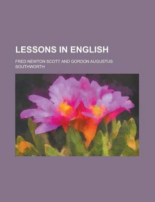 Book cover for Lessons in English