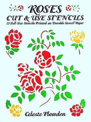 Book cover for Roses Cut and Use Stencils