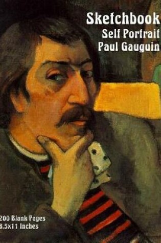 Cover of Sketchbook - Self Portrait - Paul Gauguin