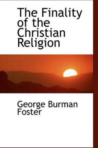 Cover of The Finality of the Christian Religion