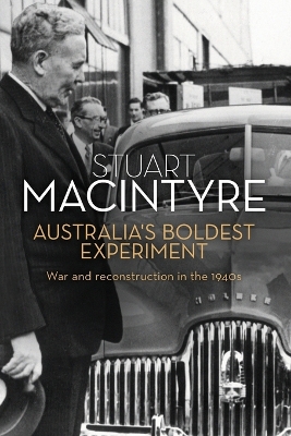 Book cover for Australia's Boldest Experiment