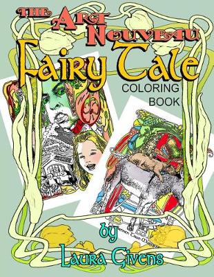 Cover of The Art Nouveau Fairy Tale Coloring Book