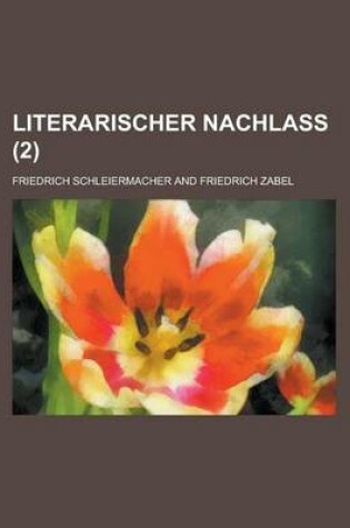 Cover of Literarischer Nachlass (2)