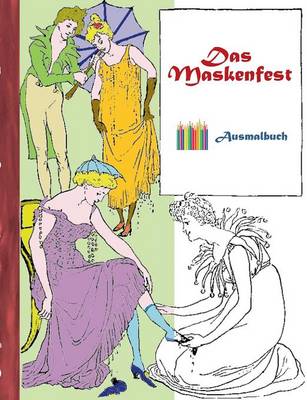 Book cover for Das Maskenfest (Ausmalbuch)