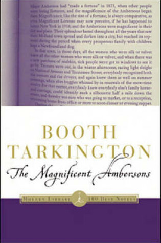 Cover of The Magnificent Ambersons the Magnificent Ambersons the Magnificent Ambersons