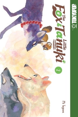 Book cover for The Fox & Little Tanuki, Volume 2