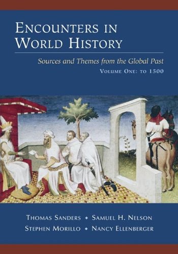 Book cover for Encounters in World History: Sources and Themes from the Global Past, Volume One