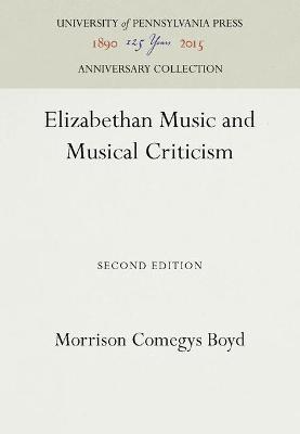 Book cover for Elizabeth Music Pb