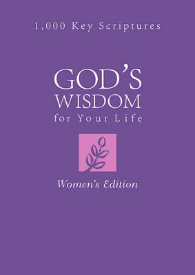 Book cover for God's Wisdom for Your Life, Women's Edition