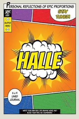 Book cover for Superhero Halle