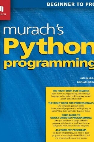 Cover of Murach's Python Programming