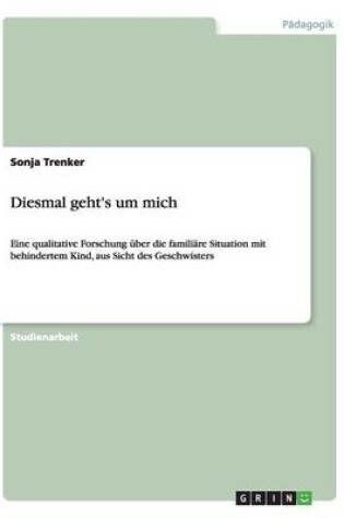 Cover of Diesmal geht's um mich