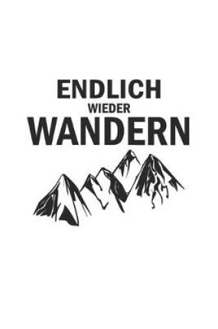 Cover of Endlich wieder Wandern