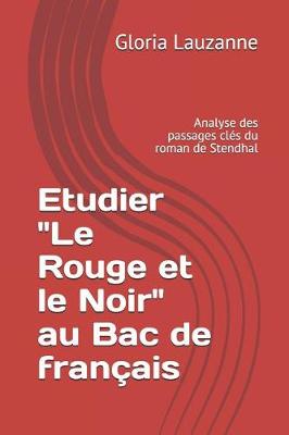 Book cover for Etudier "le Rouge Et Le Noir" Au Bac de Fran ais