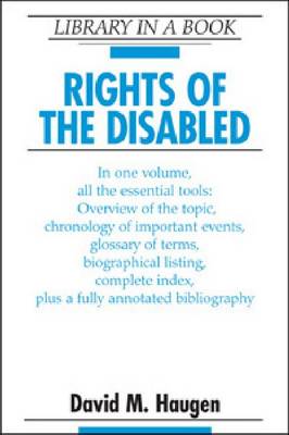 Cover of Rights of the Disabled