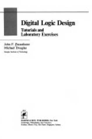 Cover of Digital Logic Design