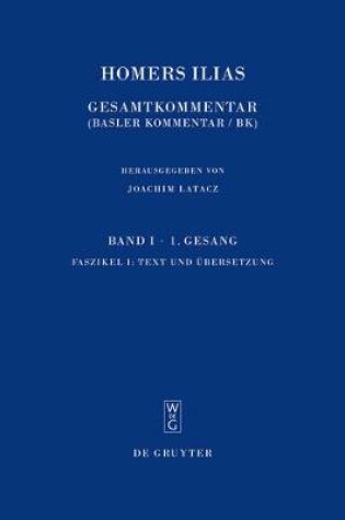 Cover of Faszikel 1: Text Und Übersetzung. Faszikel 2: Kommentar