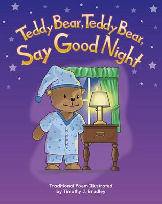 Book cover for Teddy Bear, Teddy Bear, Say Goodnight Lap Book