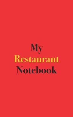 Book cover for My Restaurant Notebook