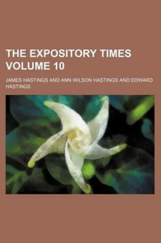 Cover of The Expository Times Volume 10