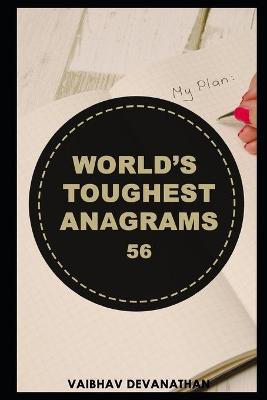 Book cover for World's Toughest Anagrams - 56