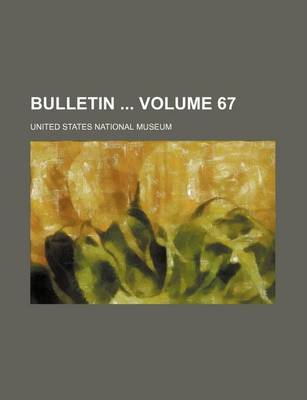 Book cover for Bulletin Volume 67