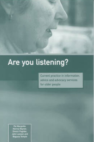 Cover of Are You Listening?