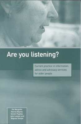 Book cover for Are You Listening?