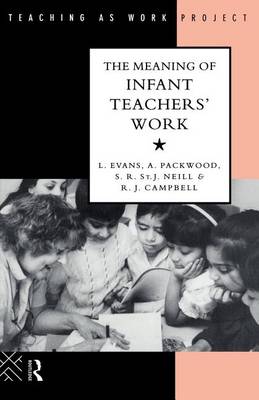 Book cover for The Meaning of Infant Teachers Work