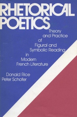 Cover of Rhetorical Poetics