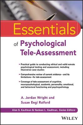 Cover of Essentials of Psychological Tele-Assessment