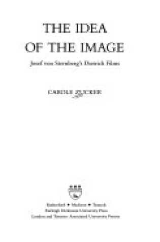 Cover of The Idea of the Image