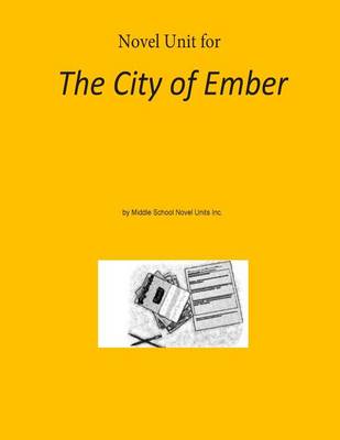 Book cover for Novel Unit for The City of Ember