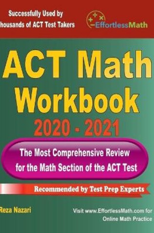 Cover of ACT Math Workbook 2020 - 2021