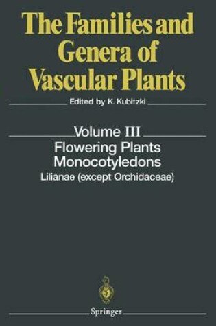 Cover of Flowering Plants. Monocotyledons