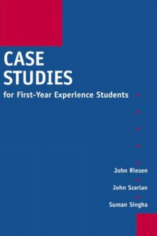 Cover of Case Studies for First Year Experience Students