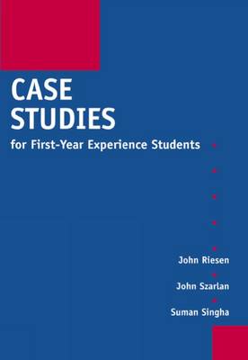 Book cover for Case Studies for First Year Experience Students