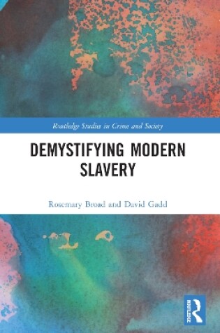 Cover of Demystifying Modern Slavery