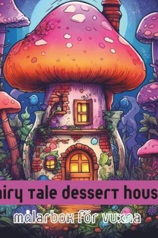 Cover of Fairy tale dessert house, målarbok för vuxna .