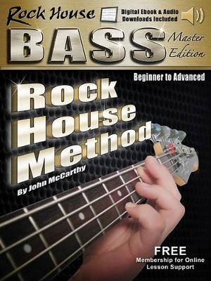 Book cover for Rock House Bass Guitar Master Edition Complete