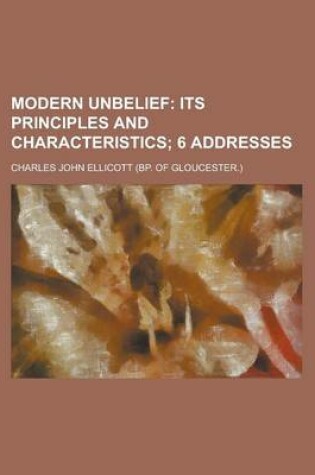 Cover of Modern Unbelief