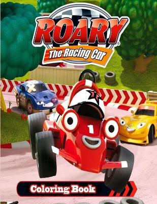 Book cover for Roary The Racing Car Coloring Book