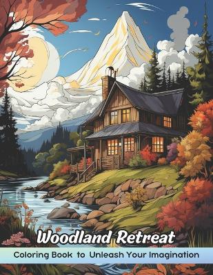 Book cover for Woodland Retreat Coloring Book